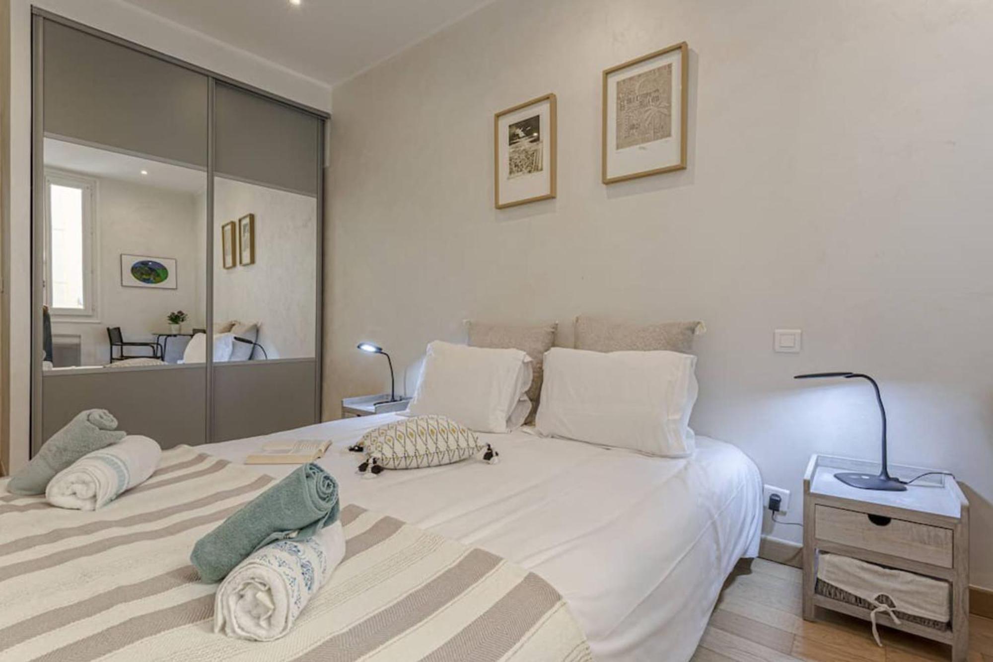 Gambetta - Charming 2 Bedroom - Near Promenade Niza Exterior foto