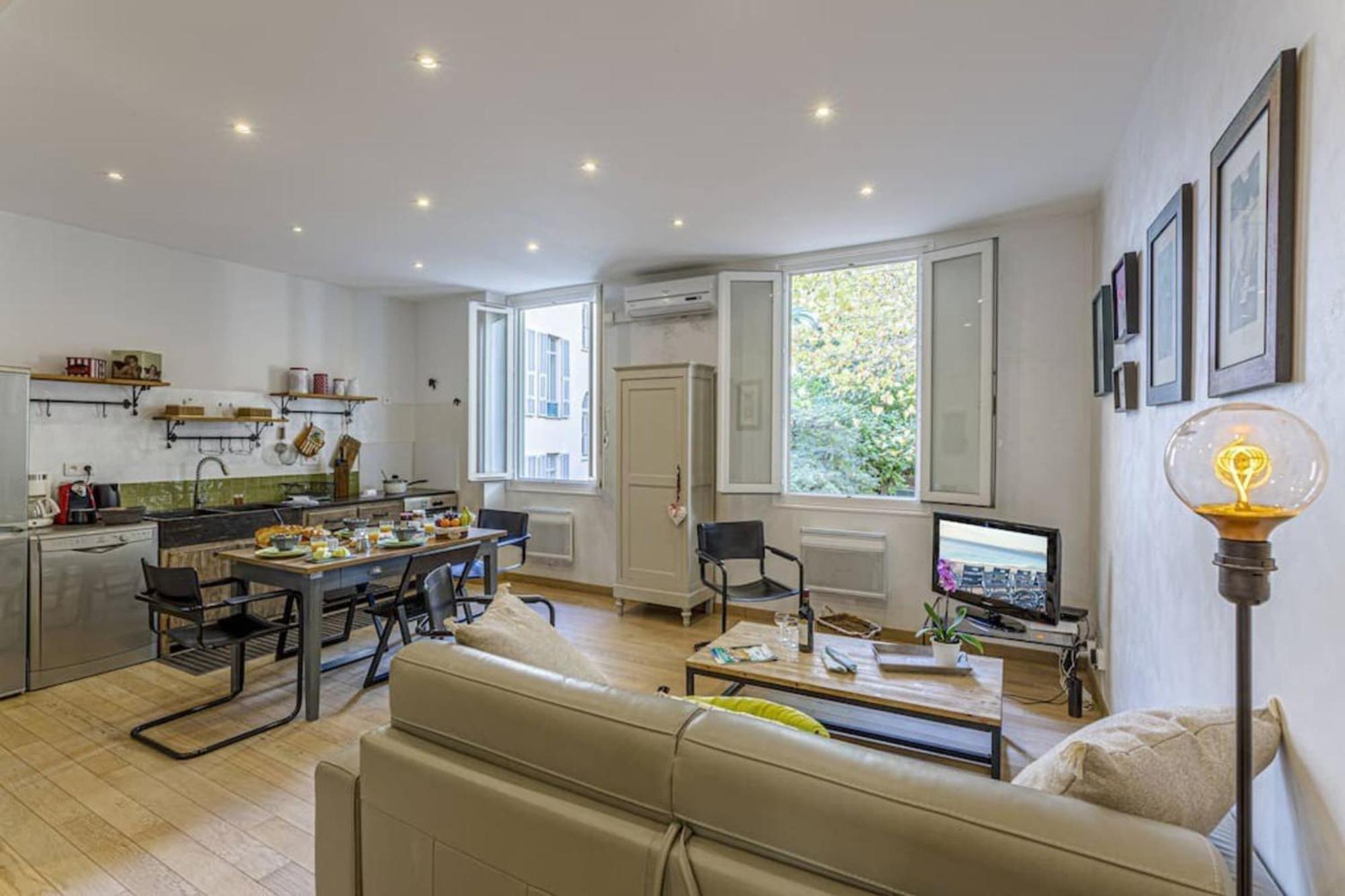 Gambetta - Charming 2 Bedroom - Near Promenade Niza Exterior foto