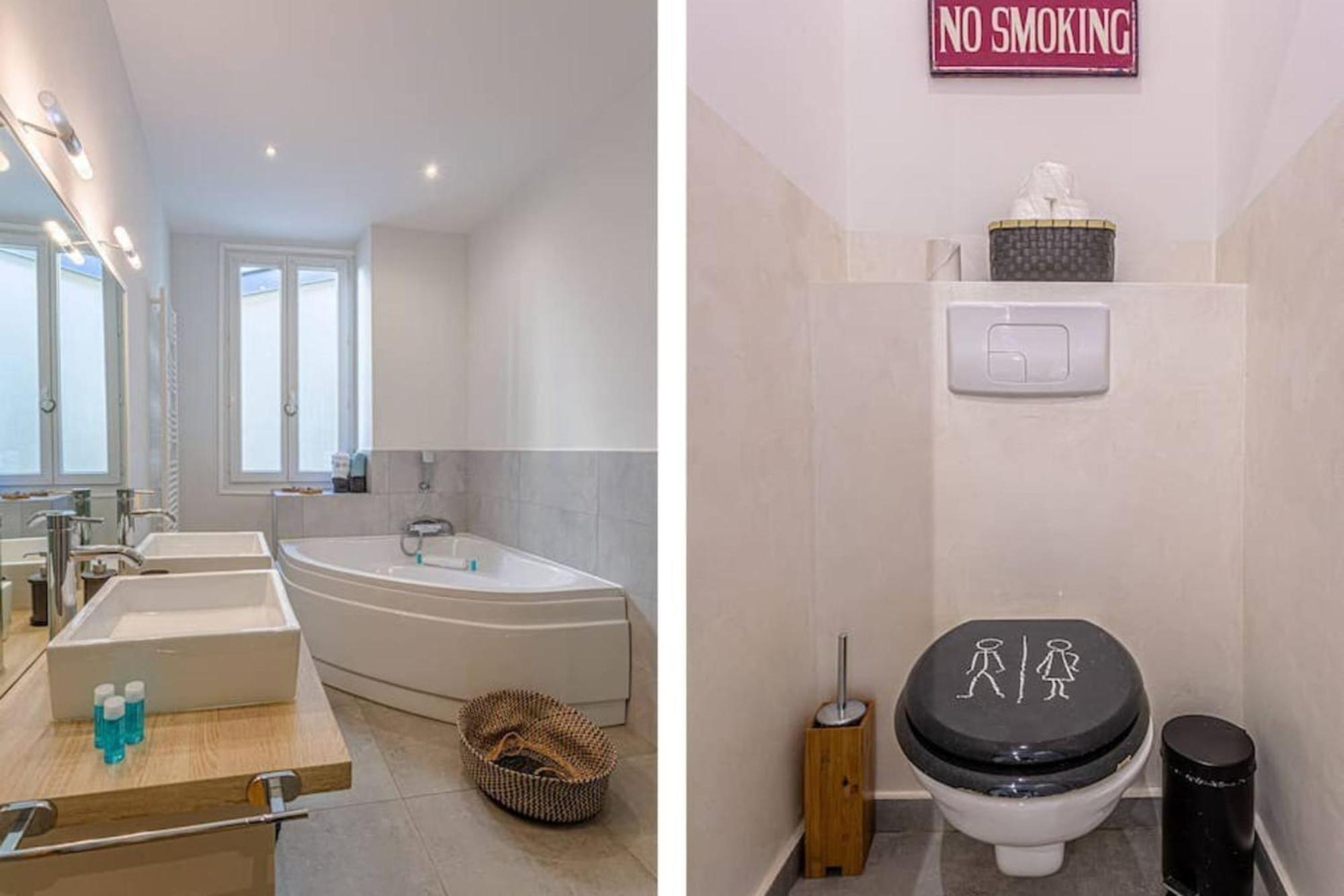 Gambetta - Charming 2 Bedroom - Near Promenade Niza Exterior foto